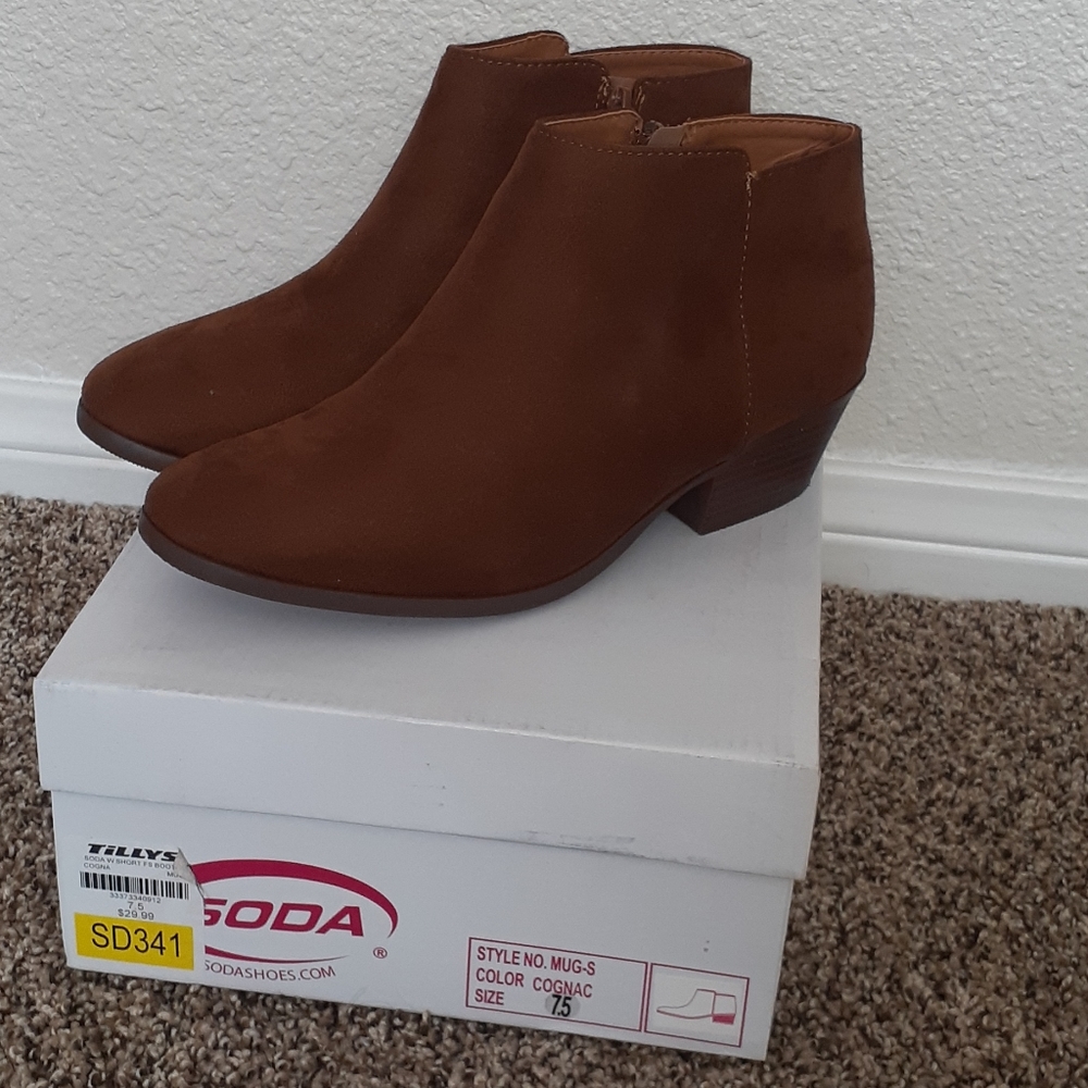 Soda Ankle Boots